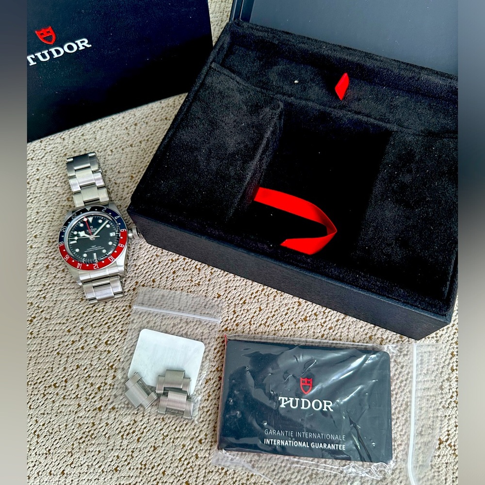 Tudor Black Bay GMT Stainless Steel Watch